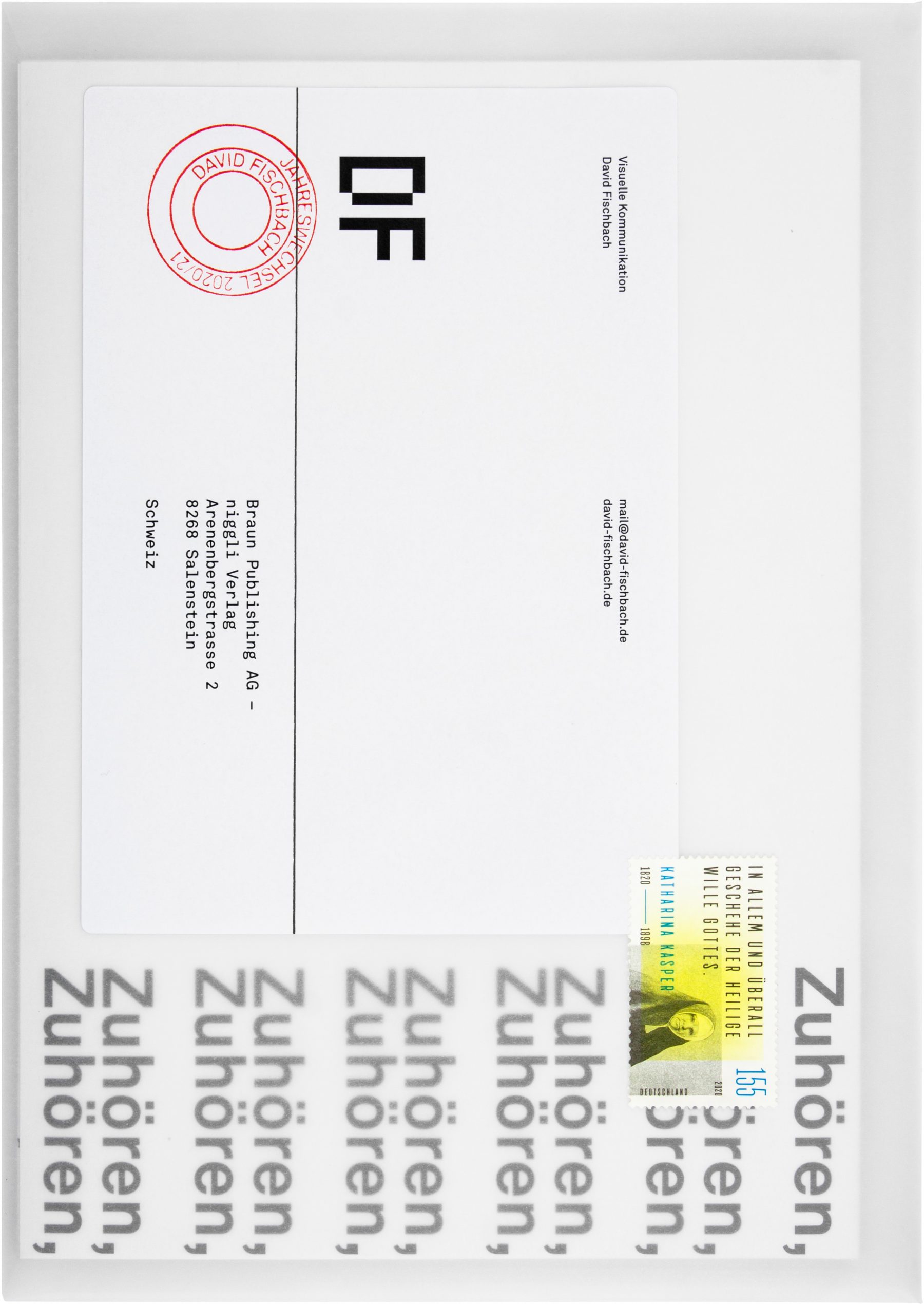 Jahreswechsel 2020/21, Ohne Titel, Plakat, Christian Jendreiko, David Fischbach