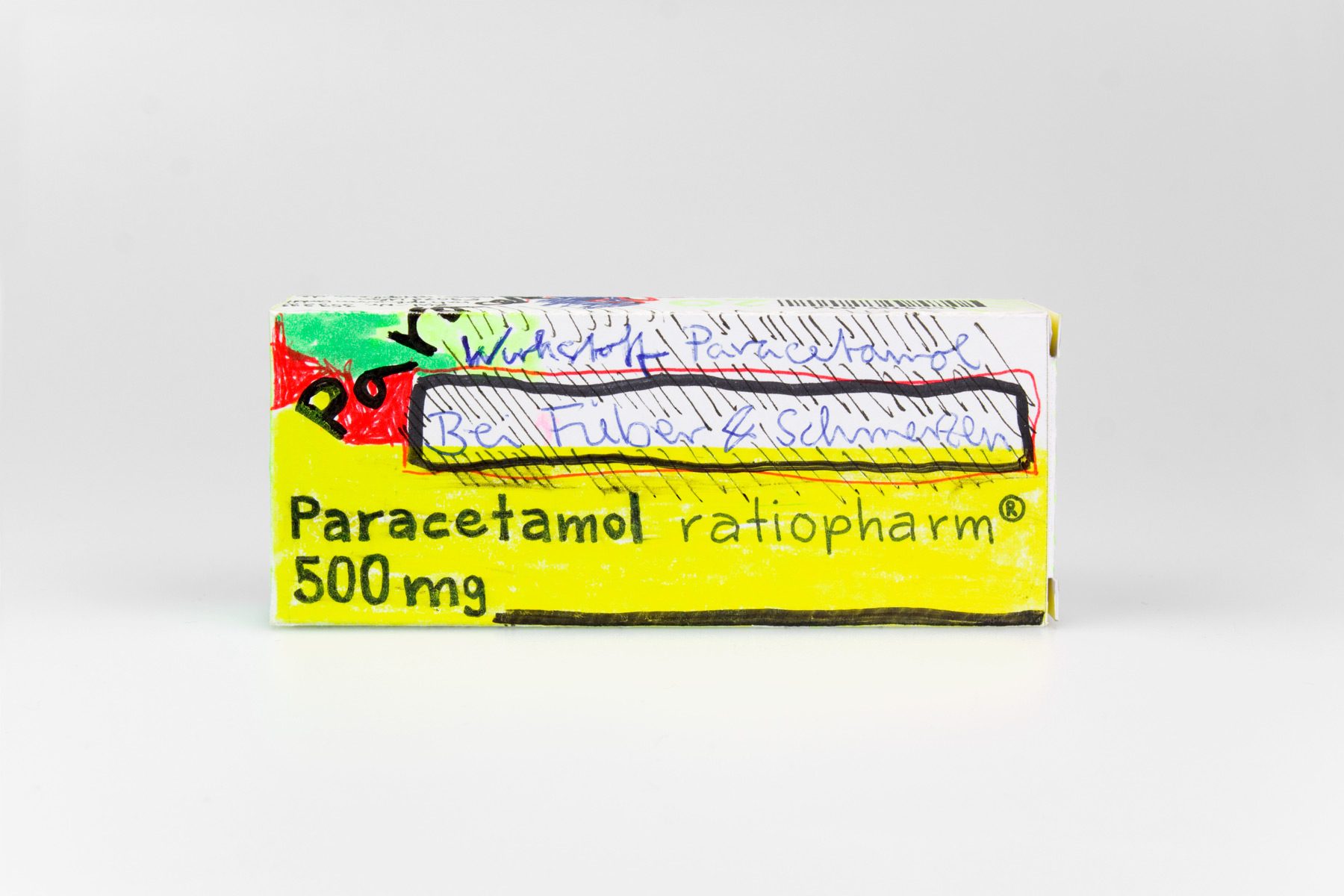 Paracetamol-ratiopharm® 500 mg, Packaging design, David Fischbach