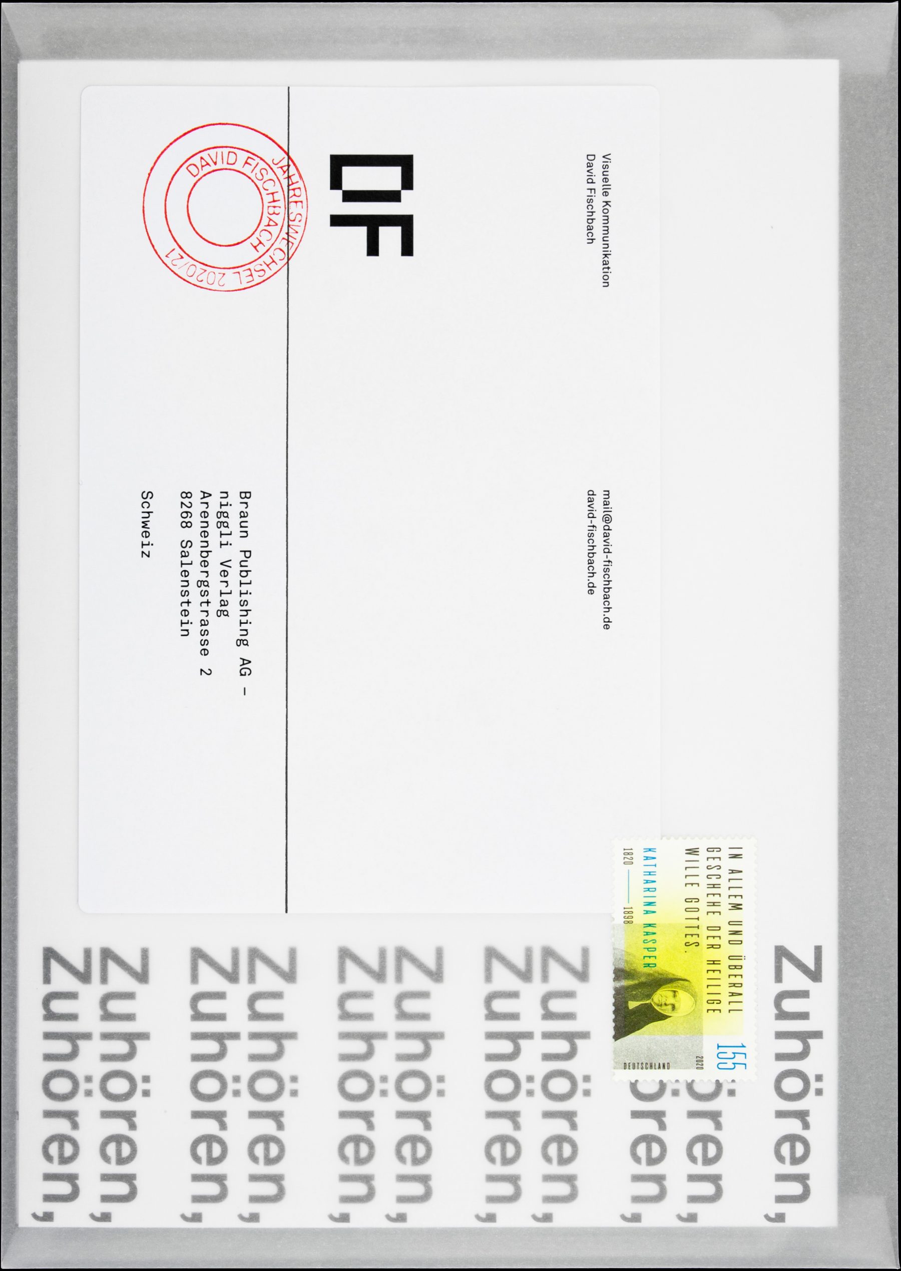 Turn of the year 2020/21, Ohne Titel, Poster, Christian Jendreiko, David Fischbach