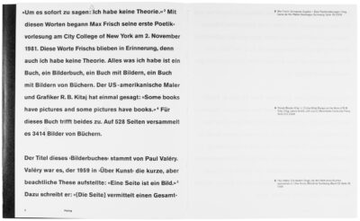 Buchgestaltung Vortrag »Eine Seite ist ein Bild.« von David Fischbach