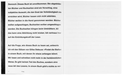 Buchgestaltung Vortrag »Eine Seite ist ein Bild.« von David Fischbach