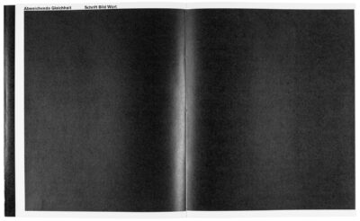 Buchgestaltung Vortrag »Eine Seite ist ein Bild.« von David Fischbach