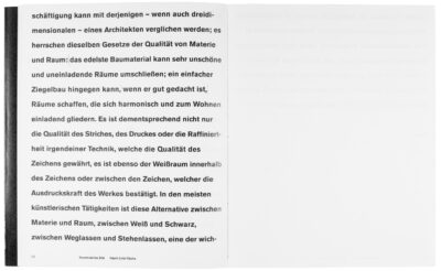 Buchgestaltung Vortrag »Eine Seite ist ein Bild.« von David Fischbach