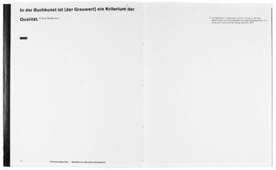 Buchgestaltung Vortrag »Eine Seite ist ein Bild.« von David Fischbach