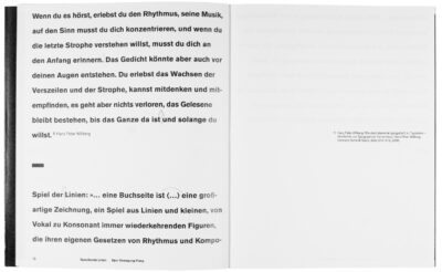 Buchgestaltung Vortrag »Eine Seite ist ein Bild.« von David Fischbach