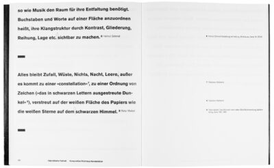 Buchgestaltung Vortrag »Eine Seite ist ein Bild.« von David Fischbach