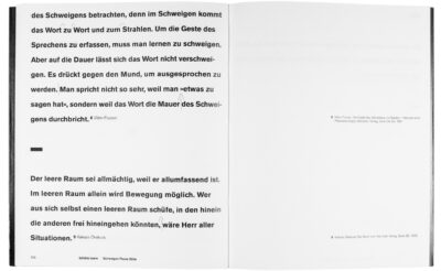 Buchgestaltung Vortrag »Eine Seite ist ein Bild.« von David Fischbach