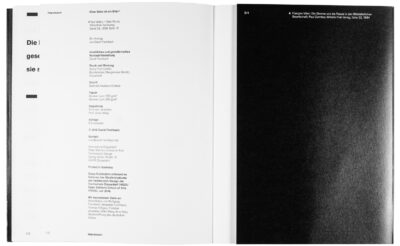 Buchgestaltung Vortrag »Eine Seite ist ein Bild.« von David Fischbach