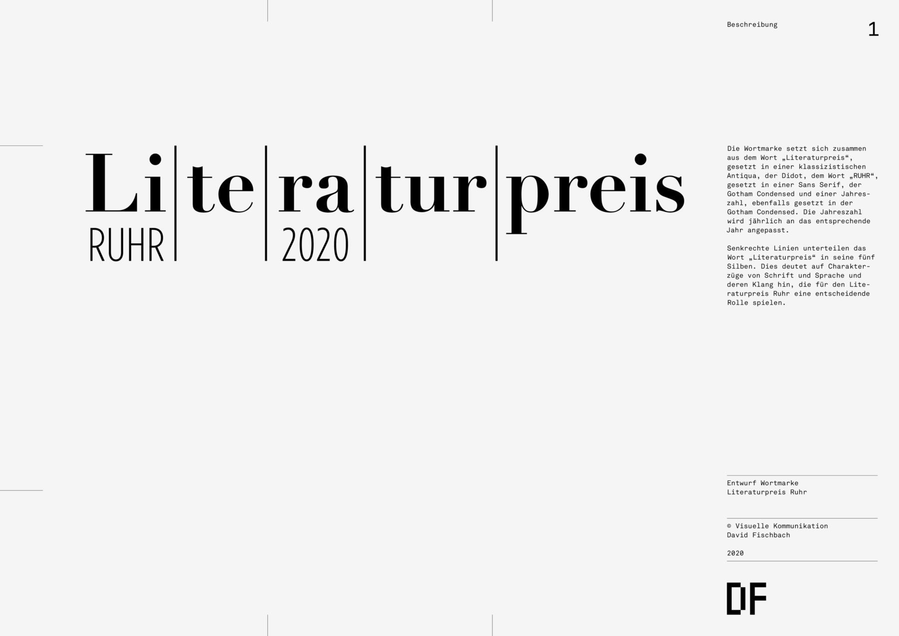 Logo Literaturpreis Ruhr 2020